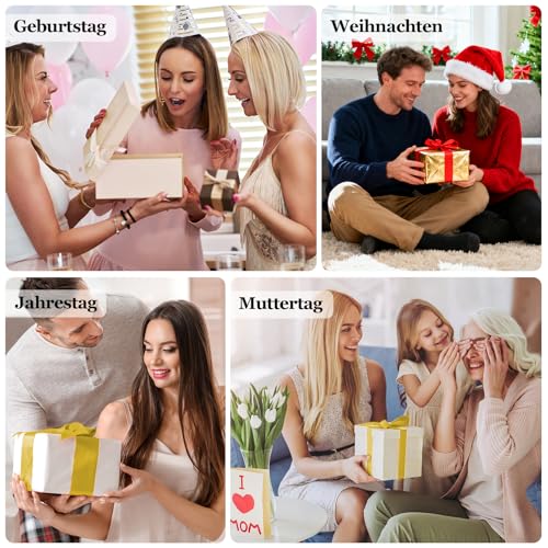 Lustige Geschenke 50 Geburtstag Frauen Männer- 160 X 80 CM Strandtuch Microfaser Handtücher & Badetuch mit Geburtstagskarte, Weiß Strandhandtuch Schnelltrocknend Badetücher Saunatuch Damen Herren