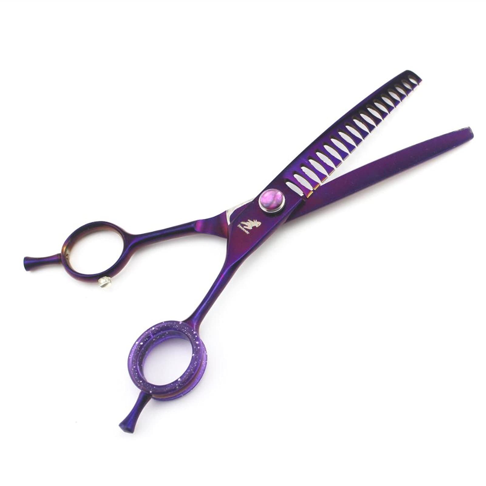 Ciseaux Coiffure/Ciseaux Cheveux Cisailles d'amincissement Ciseaux for animaux de compagnie chat chien toilettage Ciseaux de coupe Too Toears Cisailles en acier inoxydable 7 pouces Ciseaux salon Coiff