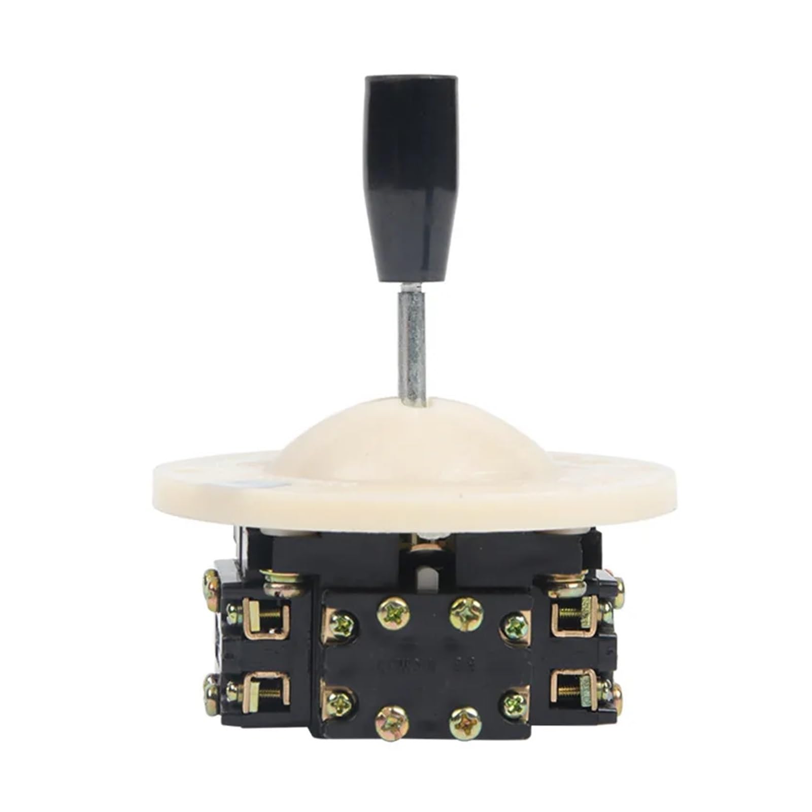 IDGTTLDF Joystick Switch Maintained 4 position Self Latching Lock Cross Wobble Stick Switch Screw Terminals LS1-1