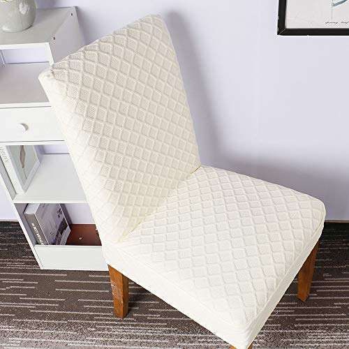 Capa de Cadeira Cucudy, Removível, Lavável, Branco