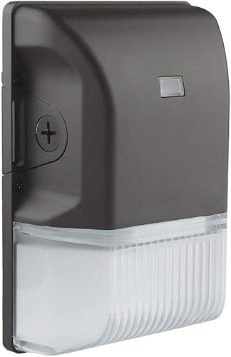 dephen Paquete de pared LED de 30 W, fotocélula del atardecer al amanecer, iluminación exterior 4050lm 5000K, paquete de pared LED 100-277Vac 150W