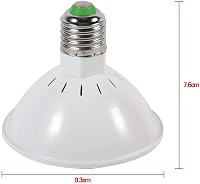 Zerodis 24W E27 LED növénynövesztő lámpa teljes spektrum 200 LED 7