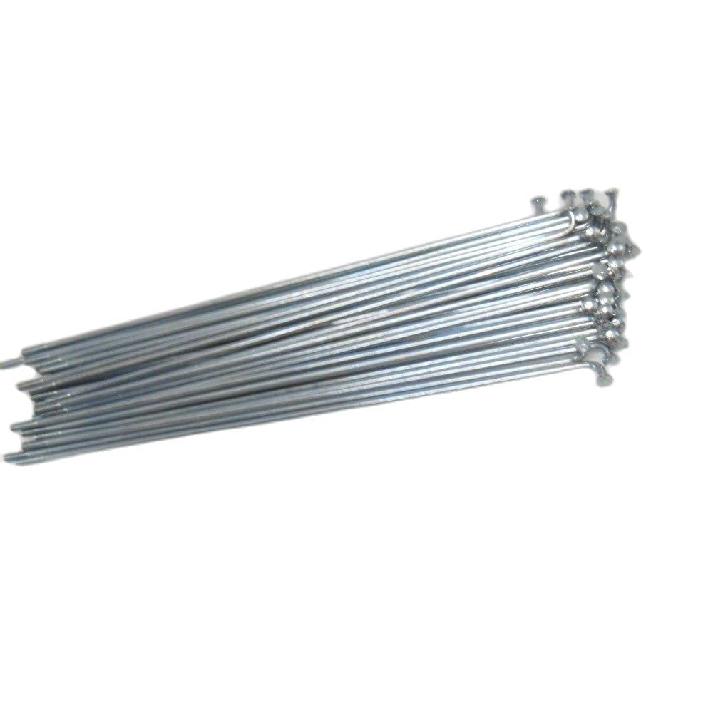 5er-Set Fahrradspeichen 12G (2,6 Mm) Mit Nippel – Schwarz, J-Biege, 45# Stahl, Verschiedene Längen