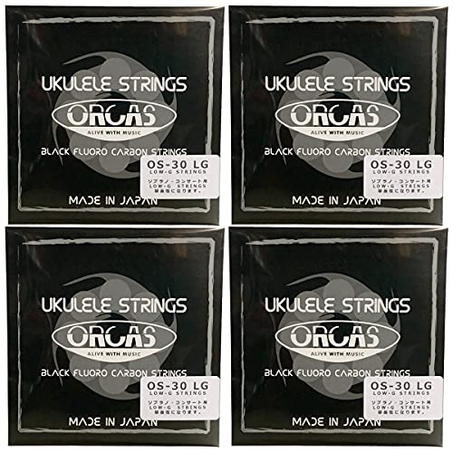 IJX Low-G EN o \vm RT[gp ORCAS UKULELE STRINGS SOPRANO CONCERT Low-G OS-30 LG (4{)
