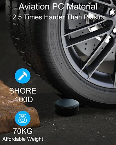 Air Tag Holder 2 Pack,IPX8 Waterproof Air Tag Case with Adhesive Sticker Mount,Hidden Shockproof Air Tag Holder Accessories Compatible Apple Air Tag Device - Image 6