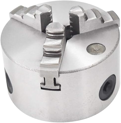 Miniatura 2 de Torno Chuck K11-100 4 '' 3 mandíbula autocentrante mandíbula interna 3.937 in Fresadora