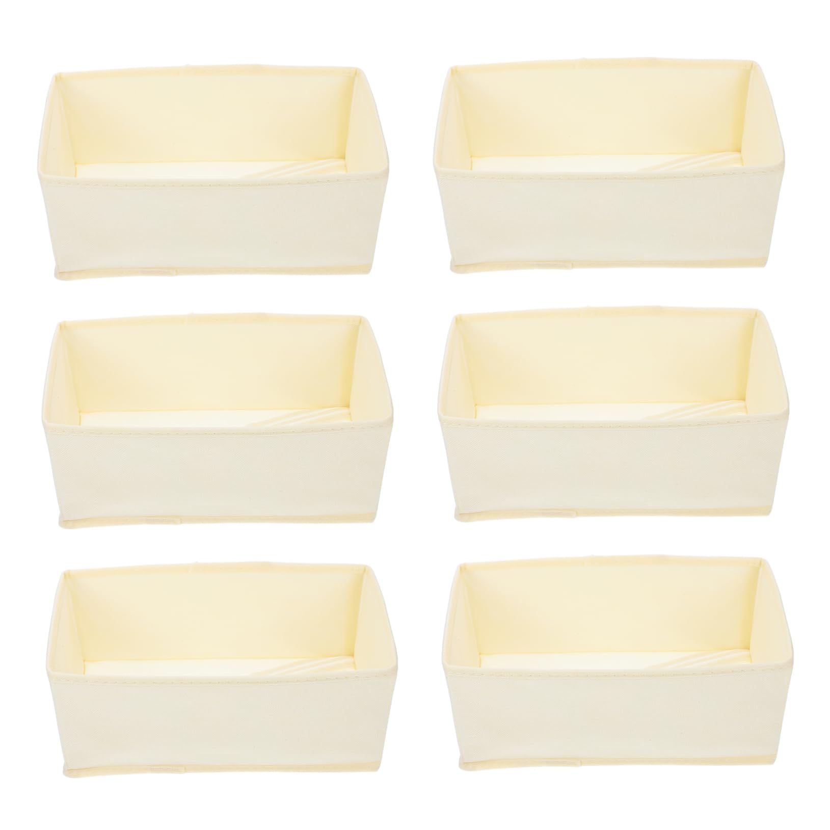 6piezas Organizador Para Ropa Interior y Calcetines Unidades Divisor Para Armarios Dormitorio