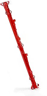 Woven Wire Fence Stretcher Bar,for Gardening,Livestock Farms,Landscape Fences,Including 5 Wedges,4Ft Red/Black