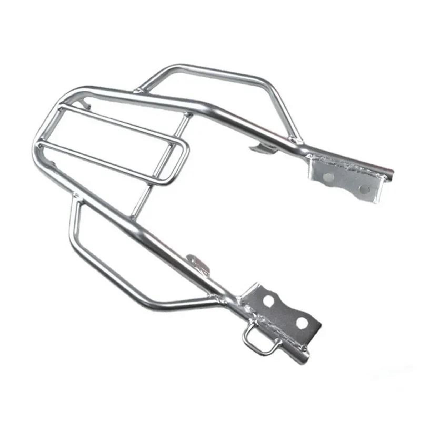 Porte-bagages moto pour Tricker XG250 2003-2014 support arrière argenté