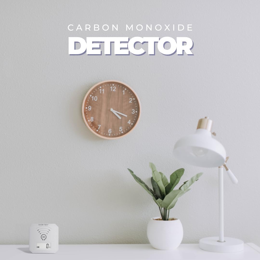 DAB-TEK Carbon Monoxide Detector for Home or Travel. This Multi-use CO Detector can be Used as a Portable Carbon Monoxide Detector/Travel Carbon Monoxide Detector. Battery Powered Detector