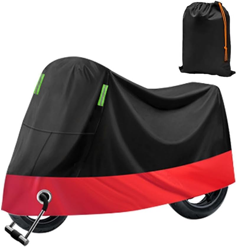Motorcycle Cover for Royal Enfield Meteor 350 Supernova 2023–2025 Waterproof Duty Durable ll-Around All Season Anti-Theft Outdoor Breathable Protection Accessories,BlackBlue