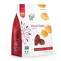 Vista 1 de Royal Palm Deglet Noor Dates 16oz (Paquete de 1) – Dátiles Secos Naturales Sin Hueso para Hornear – Sin OGM, Kosher, Crudos, Sin Azúcar Añadida