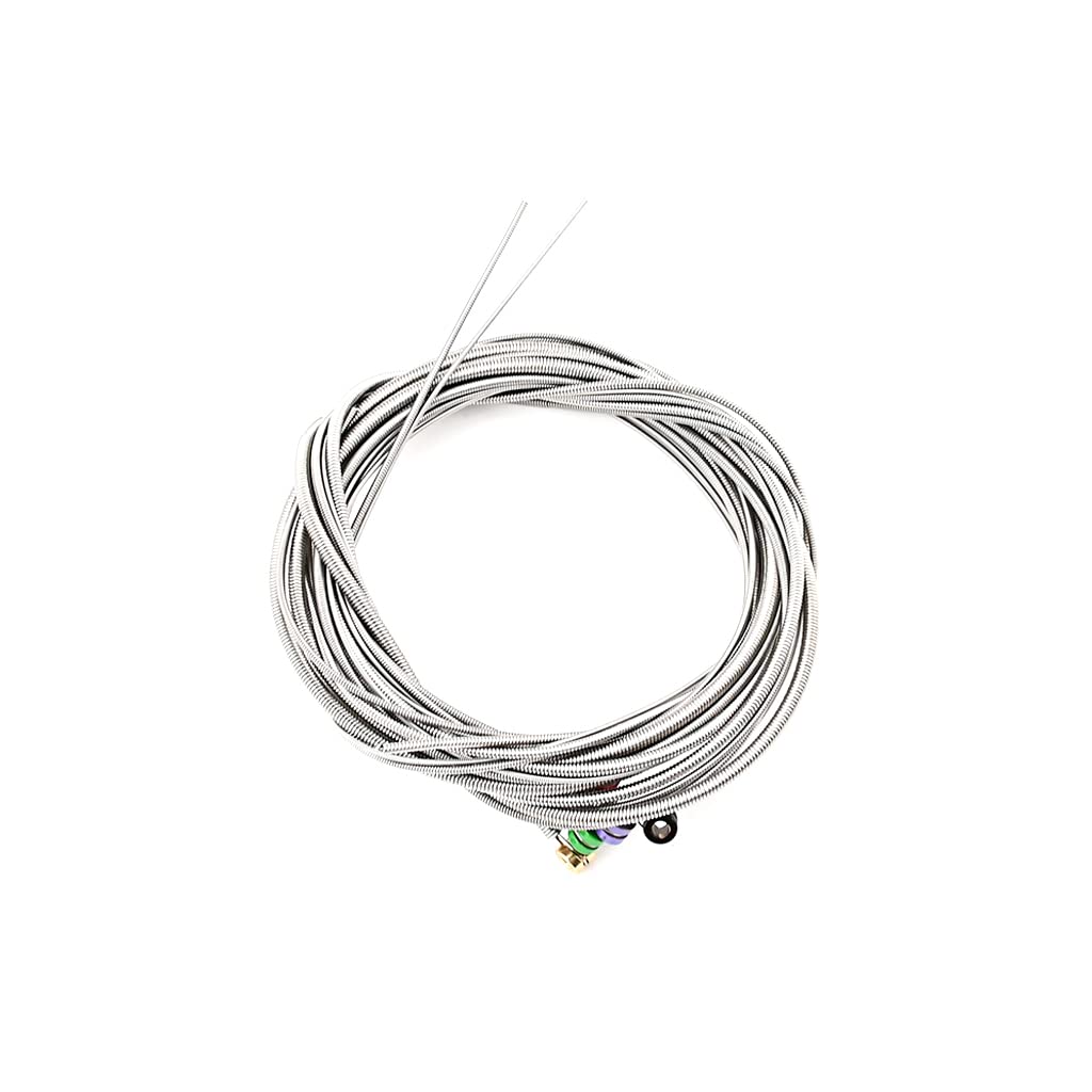 Corde Per Basso A 5 Corde Alnicov - Set Da 5 In Acciaio, Diametri 0.045-0.125 Pollici - Foto 2