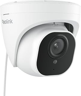 REOLINK RLC-820A 4K PoE Dome Outdoor Security Camera - Human/Vehicle Detection, 100ft Night Vision, Timelapse, Up to 512GB SD