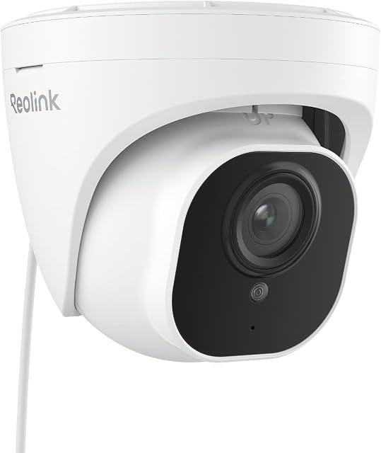 REOLINK 4K Poe IP Système d'appareil photo, détection de personne/de véhicule/d'animal intelligent, laspe de temps, IP67 Sécurité extérieure étanche, enregistrement continu, 512GB microSD Stockage des cartes (non inclus), RLC-820A