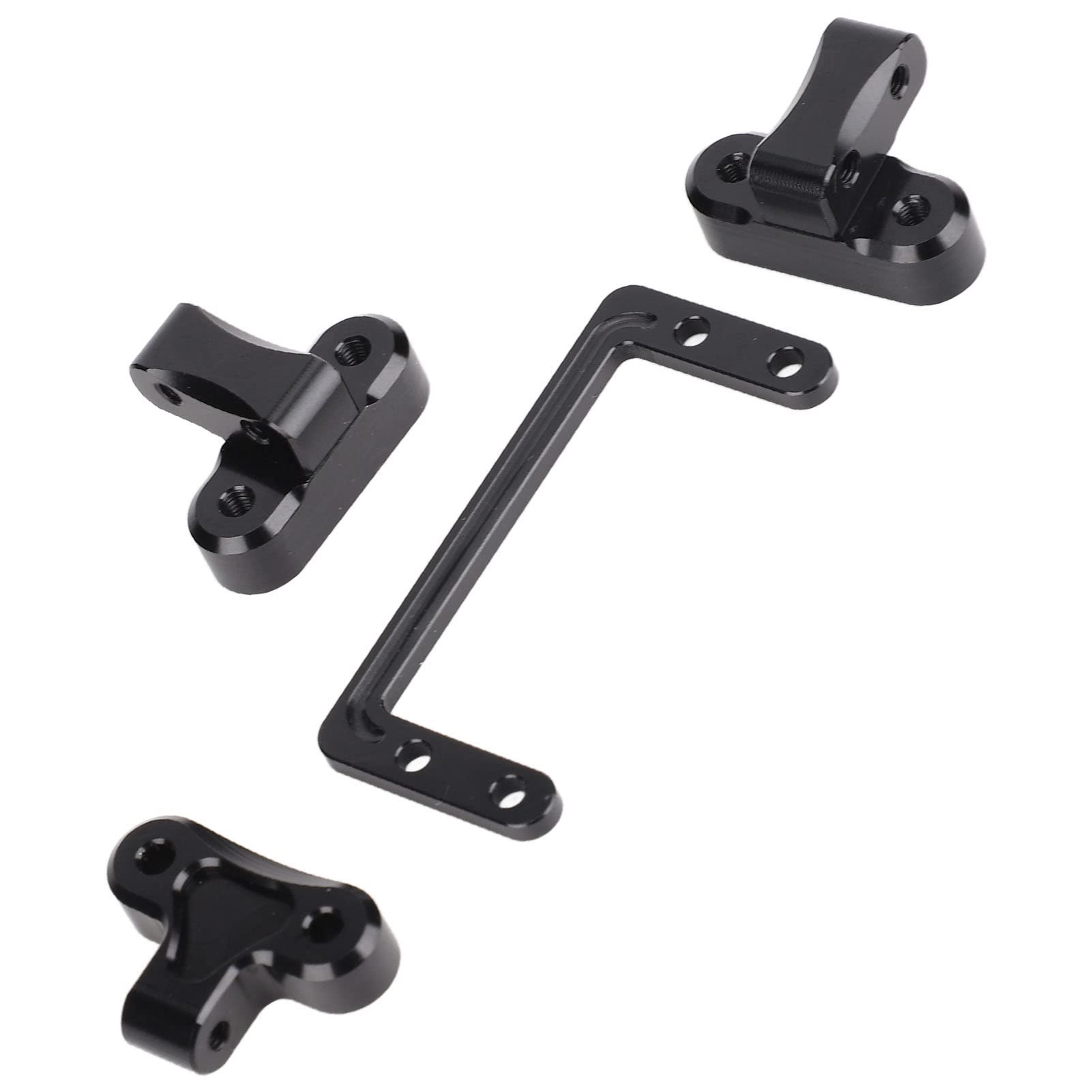 Alloy Alloy Support High for RCG 1/10 RCG Cars, Durable RC Accessories, Applicable for The Composite Material Beam to The Gravity Center, Size assembly: 72 X 28 X 25 Mm