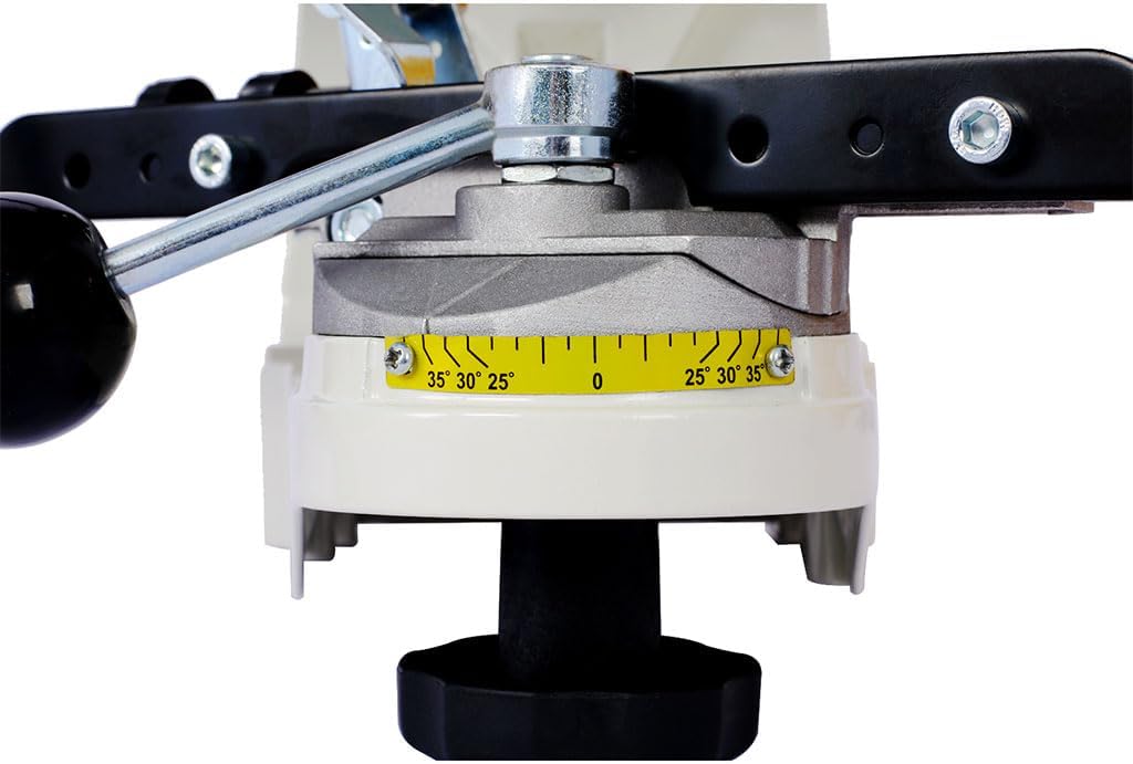 Chainsaw Sharpener,Portable Saw Chain Sharpeners with Multiple Adjustment Points and Built-In Illumination 120 Volt Bench Grinder for Workshop Garage(Gray)