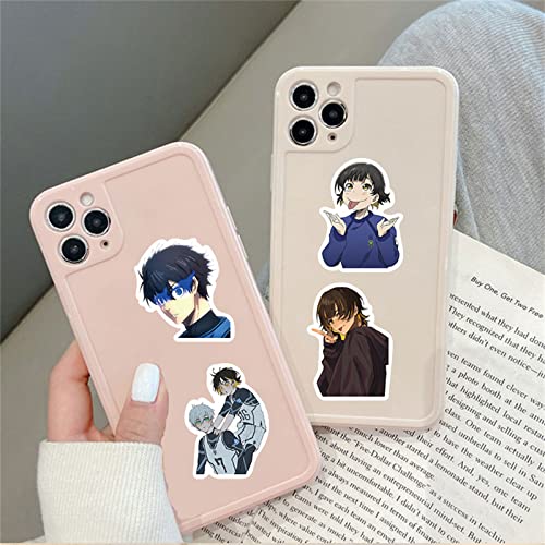 Blue Lock Anime Stickers for Kids,50PCS Cool Cartoon Anime Deals Laptop Water Bottle Bike Skateboard Luggage Computer Phone Case Snowboard Stickers for Kids Teens by Fcelery - Used condition - Image 3