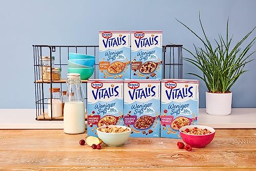 Vitalis Müsli Dr. Oetker weniger süß Knusper Schoko