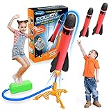 spielzeug für jungs ab 10 【Outdoor-Spiele für Kinder】Suchen Sie noch ein Spielzeug, das das sportliche Talent Ihres Kindes fördert? Dieses Outdoor-Spielzeug-Raketenwerfer-Kit enthält 3 haltbare Schaumraketen und einen stärkeren Trägerraketen, Es ist hochsportlich und interessant und kann auf Spielplätzen, Rasenflächen, Gärten und Stränden eingesetzt werden. Eltern können auch am Spiel teilnehmen, um die Eltern-Kind-Beziehung zu erleichtern.