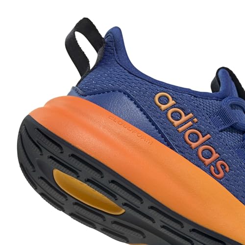 adidas Unisex-Kids Lite Racer Adapt 8.0, Team Royal Blue/Orange/Crew Yellow, 3 by adidas - Image 5
