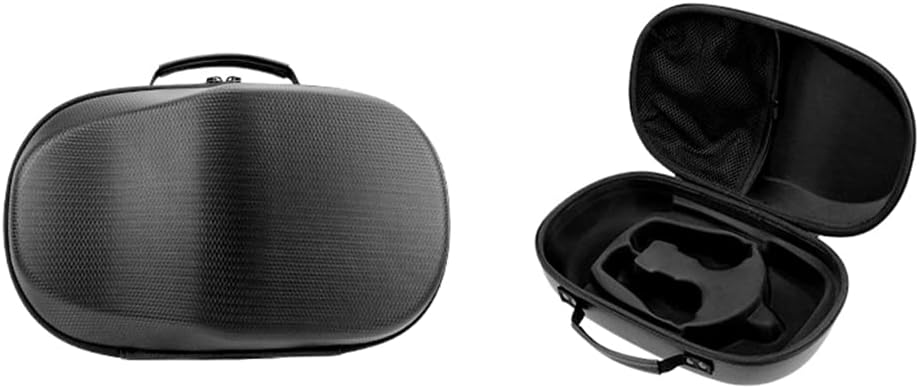 Protective Carrying Case For PICO 4, Portable Hard Shell Bag with Soft Liner, Travel Box for PICO 4 Pico 4 pro VR Gaming Headset (Black)