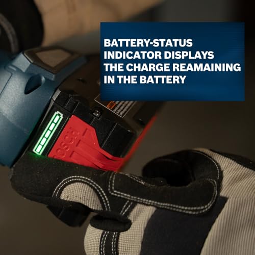BOSCH GXS18V-27N18X 18V Battery and Charger Kit with 8.0 Ah High Power Battery and 16 Amp Turbo Fast Charger by Bosch - Used condition - Image 2