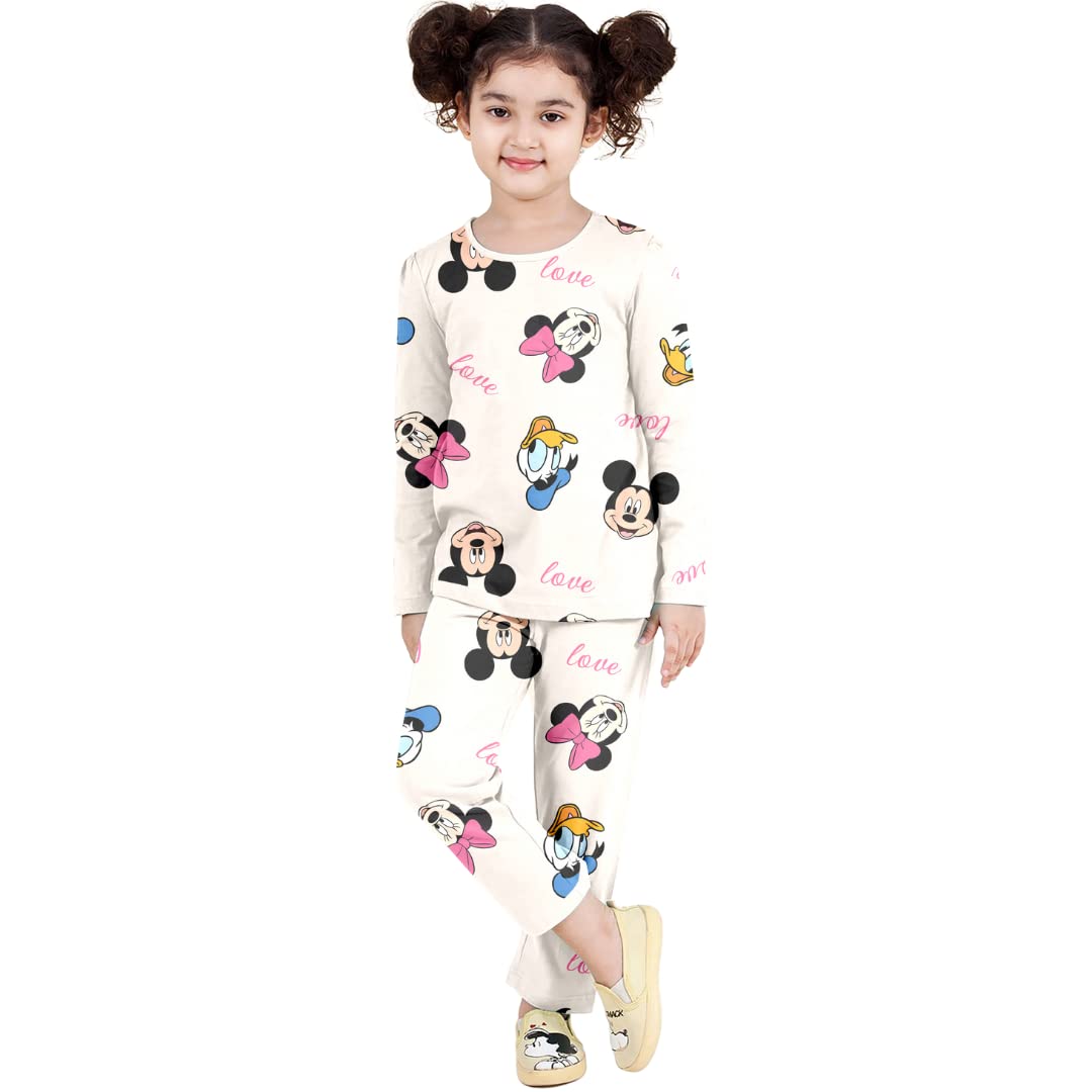 Hangout Hub Kids Night Suit | Sleep Wear | Jogger Trouser Full Sleeves Tshirt | Elasticated Waist | Hypoallergenic Sweat A... - Review, Price and Buying Guide