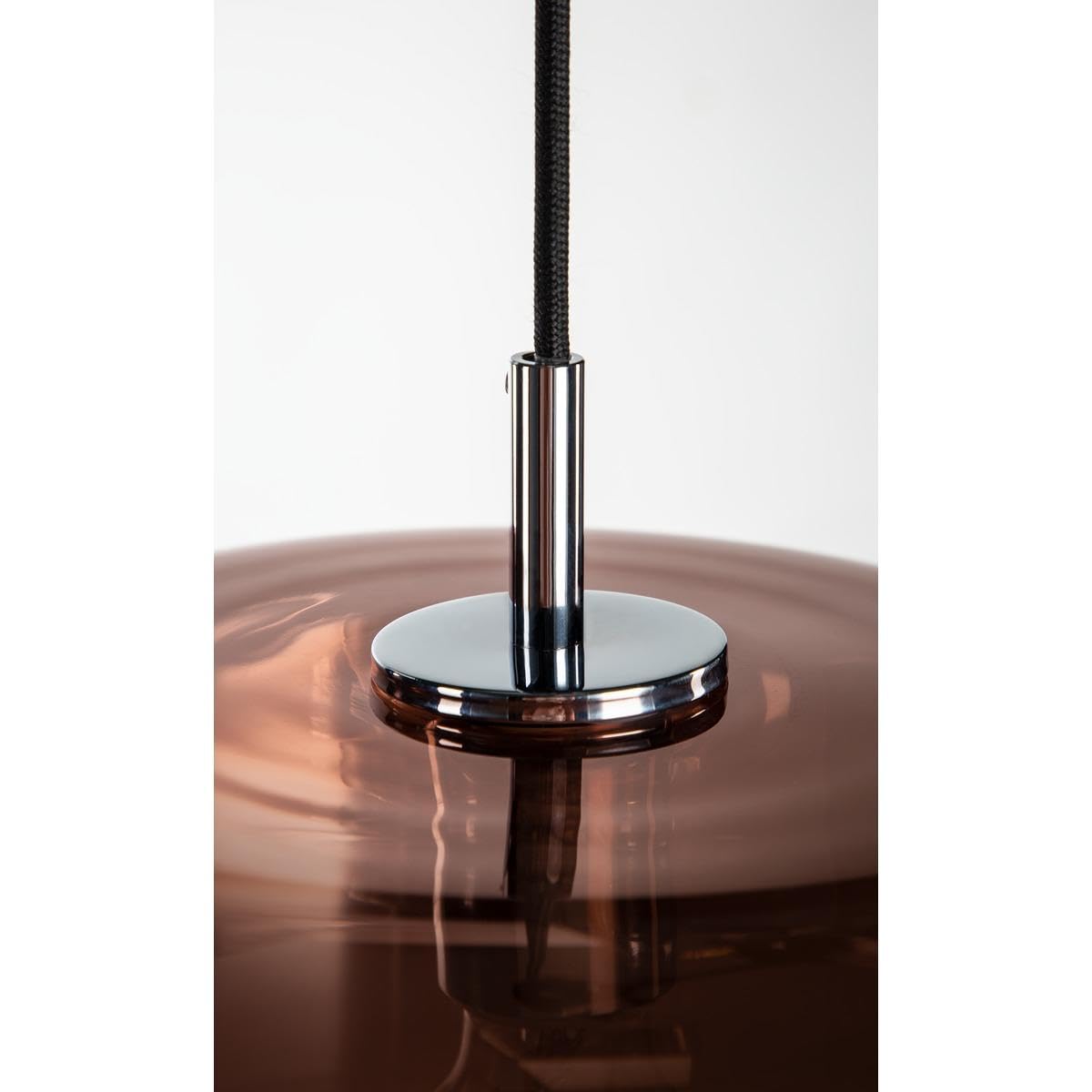 Lampa wisząca SLV PANTILO 28 / lampa do salonu, oświetlenie wewnętrzne, lampa wisząca do jadalni, LED, lampa sufitowa / E27 15W miedź