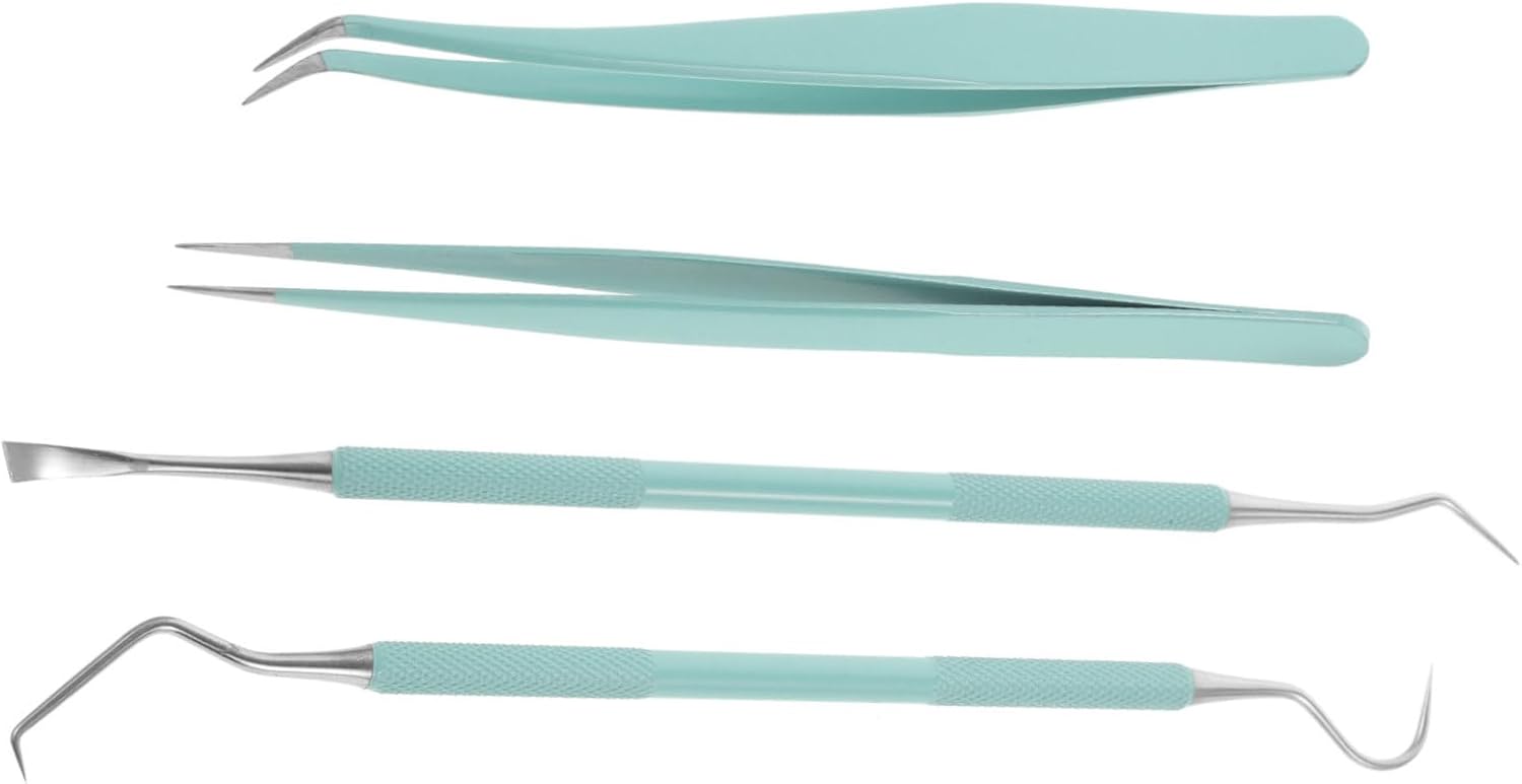 Mikinona 1set Window Tint Tool Kit Automotive Tinting Pliers Hooks and Picks for Film Removal and Installation Material for -Term Use