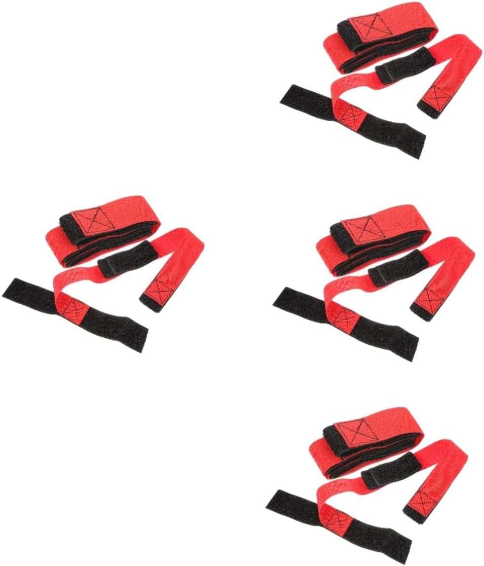 Mikikit Tram Giant Footsteps Portable Team Game Development Training Equipment and Props Ankle Straps Obstacle