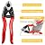 Steel DN Mate 7.6" Steel Wire Cutter, Cut All Wires Up to 5/32", Wire Rope Cutter, Cut Steel Cable, Aircraft Cable, Wire Seals, Bike Cable,  Aluminum/Copper Wire, Fence Cable, One-Hand Operate CC-11