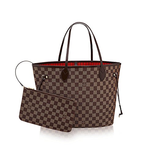 .LOUIS VUITTON Damier Ebene Canvas Neverfull MM