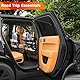 SURDOCA Auto Organizer Kinder mit Klapptisch – Rücksitz Organizer mit Touchscreen-Tabletfach, Wasserdichter Rückenlehnenschutz, passt in die meisten Fahrzeuge