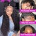 WPPIKK 13x4 Lace Front Wigs Human Hair Pre Plucked 180 Density Brazilian Wet and Wavy Human Hair Wigs for Black Women Glueless Curly Lace Frontal Wig Natural Color (22 Inch)