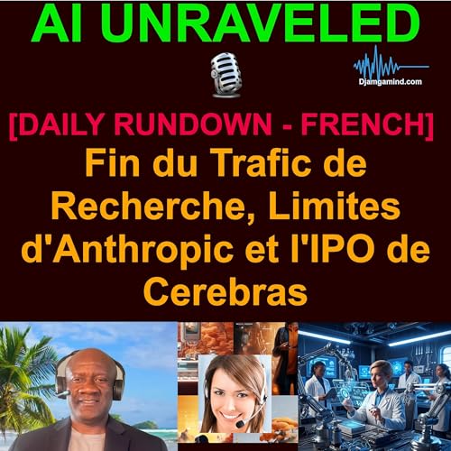 [AI DAILY NEWS RUNDOWN - FRENCH VERSION] Fin du Trafic de Recherche, Limites d'Anthropic et l'IPO de Cerebras (14 Mai 2026)