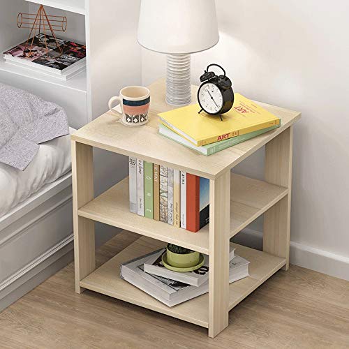 Cotclo Locker Bedside Table Mini Simple Modern Bedstand Wood Night Table Living Room Cabinet Bedroom Nightstand Storage Cabinet Home Furniture #TOP3