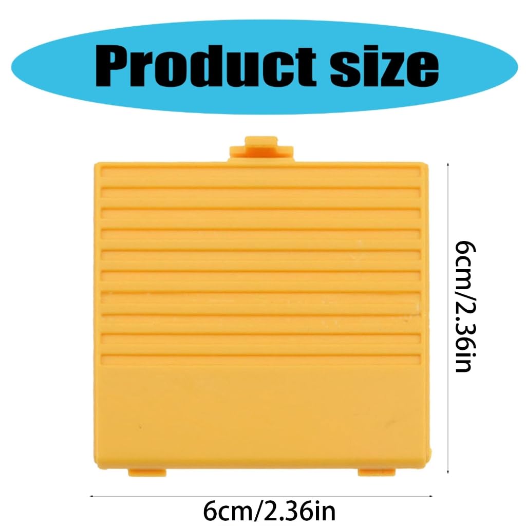 Copertura per batteria per Game Boy Classic GB-DMG GBO, coperchio per custodia, porta a caso, sostituisce la copertura posteriore della batteria