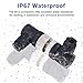 hiSpkNix M12 8-Pin A-Code Right Angle Connector Set (8PCS) - IP67 Waterproof, 12mm Thread, 4 Male & 4 Female Industrial Aviation Connectors