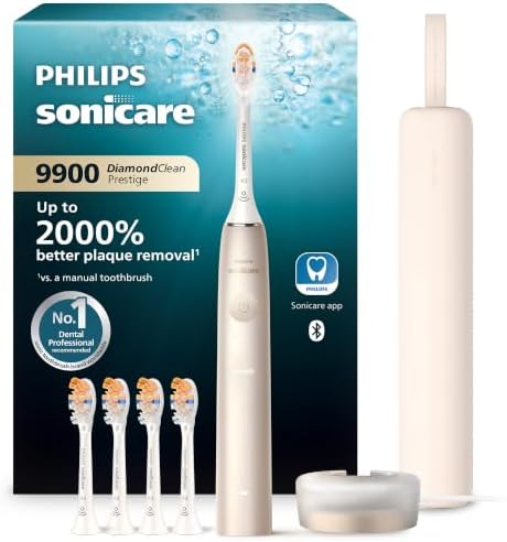 Philips Sonicare DiamondClean 9900 Prestige Electric Toothbrush -...