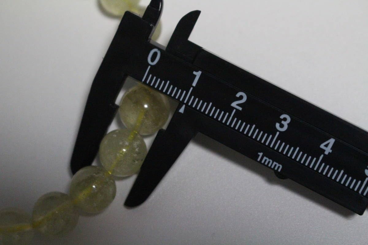 リビアングラス 10mm ブレスレット 隕石 テクタイト 天然石 | リビアン