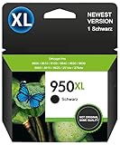 950XL Schwarz Druckerpatrone Kompatible für HP 950XL Tintenpatronen für Officejet Pro 8600 8610 8620 8100 8615 276dw 251dw Drucker