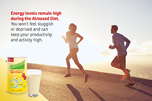 Almased Meal Replacement Shake - Plant Based Protein Powder for Weight Loss - Gluten-Free, Non-GMO 17.6 oz (10 Pack) - Thumbnail 6