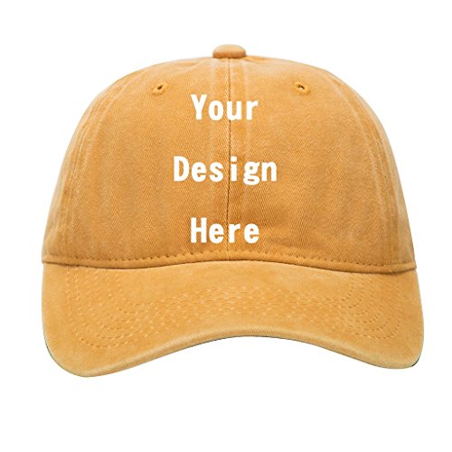Personalized Unisex Snapback Hats,Adjustable Hip Hop Baseball Cap Custom Dad Hat