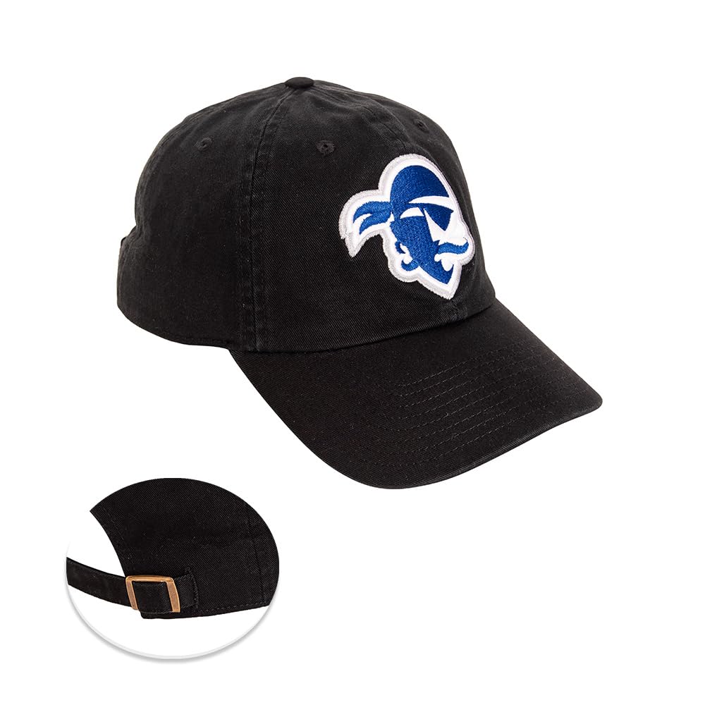 Seton Hall University Pirates Baseball Hat - Adjustable Cotton Cap With Mesh Lining | Officially Licensed, Distressed Look - View #7