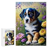 【Une pièce mémorable】 : faites plaisir et défiez votre famille et vos amis en reconstituant cet incroyable puzzle de Floral Puppy Paradise 300 PCS. Ramenez à la maison des heures de plaisir et de divertissement que tout le monde appréciera.