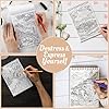 Netecom Cities and Towns in Europe Coloring Book Spiral Bound for Adults, A5 Wooden Cover, 30 Historic Places Coloring Pages of European Exploration for Stress Relief and Relaxation #4
