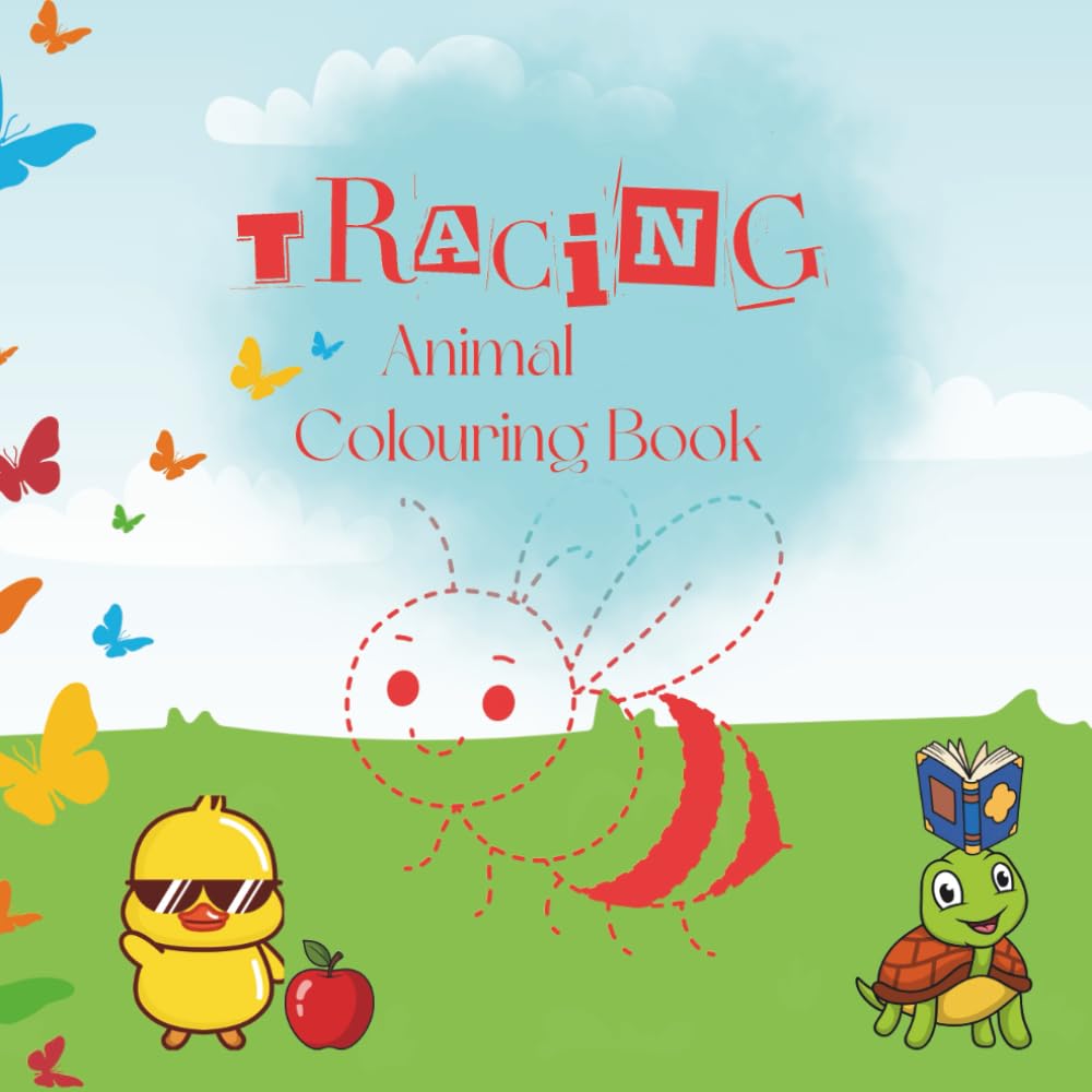 Tracing Colouring Book
