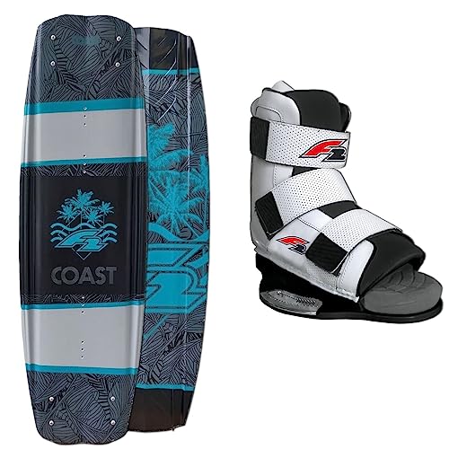 F2-Coast-Wakeboard-140-x-44-cm-F2-Team-Wake-BINDUNG-Black-GR-43-45-EU