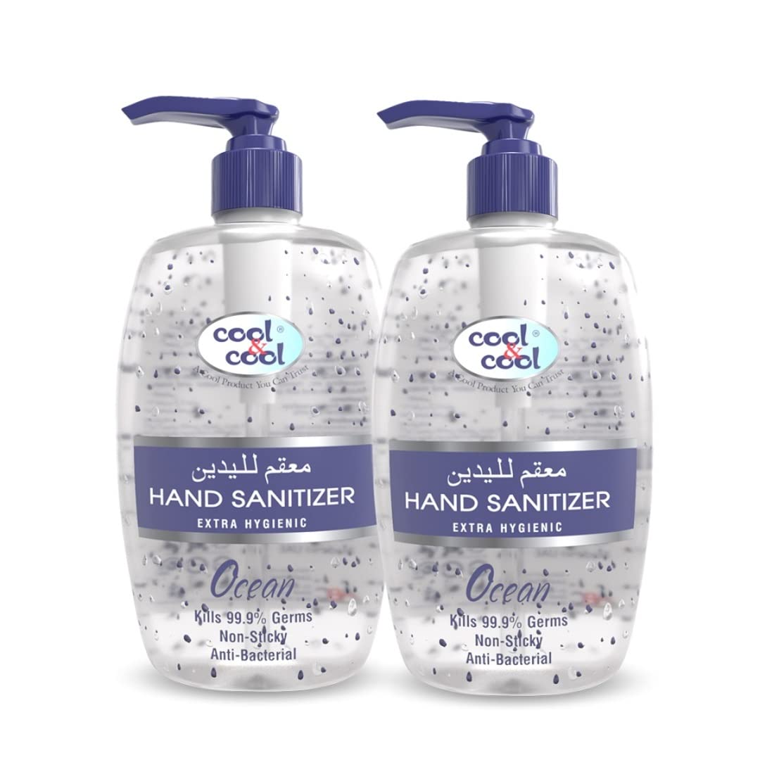 Ocean 2 Pack Hand Sanitizer, H548OC, 500 ml